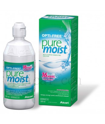 OPTI-FREE® PureMoist®隱形眼鏡 多功能護理藥水300ML